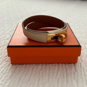 Hermes Mini Kelly Double Tour Bracelet